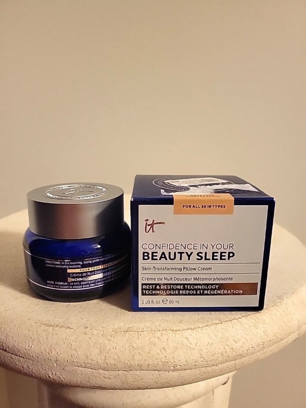 IT Cosmetics Confidence in Your Beauty Sleep Night Cream 2 fl oz NIB